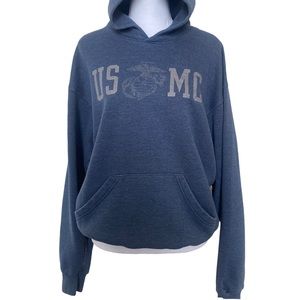 USMC Sweatshirt grey/blue color
